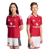 ADIDAS - Manchester United 26/27 Home Authentic Jersey Kids - Red - image 9