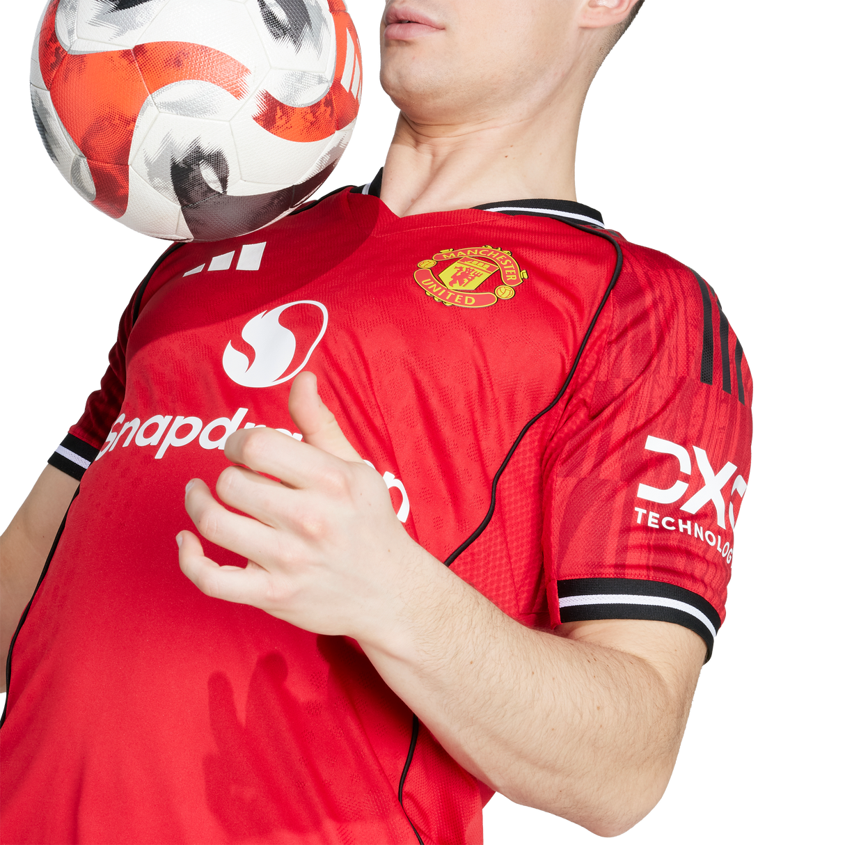 ADIDAS - Maglia Home Authentic Manchester United Fc 25/26 - Uomo - Red - image 7