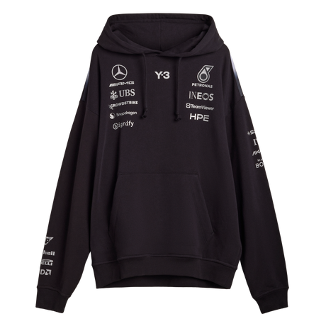 ADIDAS - Y-3 Mercedes - Amg Petronas Formula 1 Team Hoodie - Black - image 1