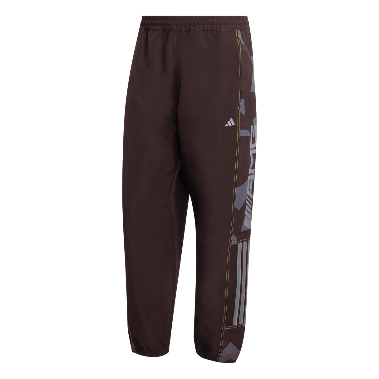 ADIDAS - Amg Camo Woven Track Pants - Brown - image 1