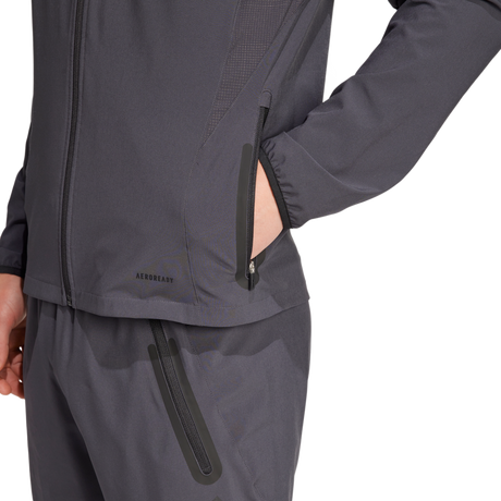 ADIDAS - Giacca Tiro 25 Pro Vis Tech Travel - Uomo - Grey - image 6