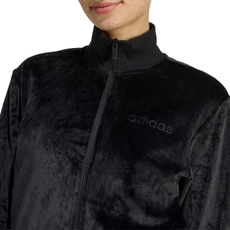 ADIDAS - Tuta Da Ginnastica In Velluto Glam - Donna - Black - image 7
