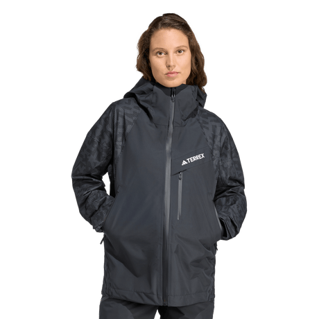 ADIDAS - TERREX Techrock Hybrid PRIMEKNIT CLIMAPROOF+ Jacket - Donna - image 2