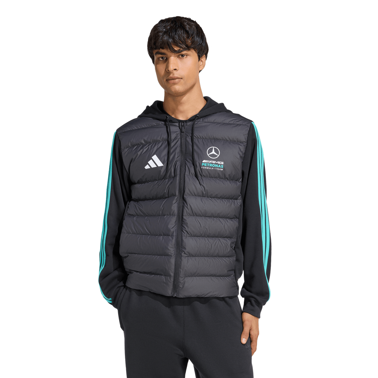 ADIDAS - Giacca Imbottita Dna Mercedes-Amg Petronas Formula 1 Team - Uomo - Black - image 2