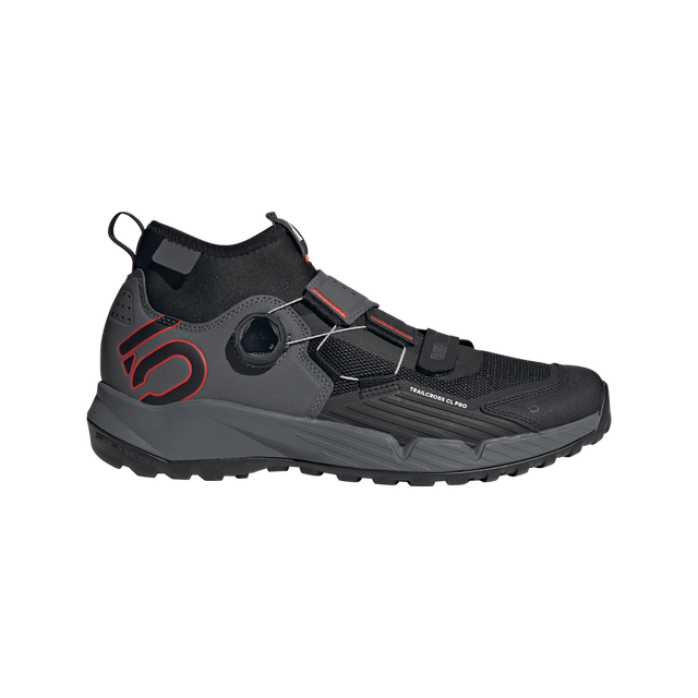 ADIDAS - Five Ten Trailcross Pro Clip-In Mountain Bike Shoes - Uomo - Grey - image 1