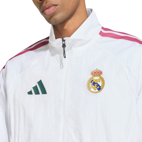 ADIDAS - Real Madrid Home Anthem Jacket - Uomo - White - image 6