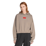 ADIDAS - Audi Revolut Formula One Team Elevated Hooded Sweat - Donna - Brown - image 2