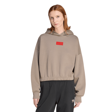 ADIDAS - Audi Revolut Formula One Team Elevated Hooded Sweat - Donna - Brown - image 2