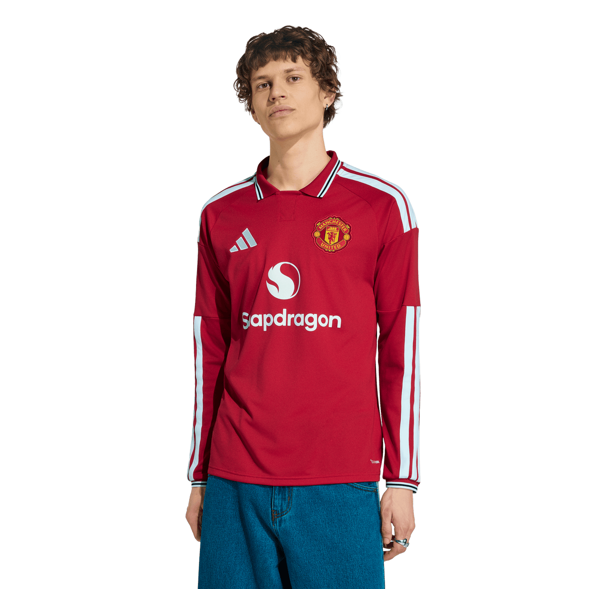 ADIDAS - Manchester United 26/27 Home Jersey Long Sleeve - Uomo - Red - image 3