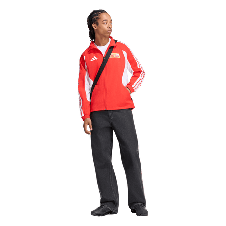 ADIDAS - Union Berlin Home Anthem Jacket - Uomo - Red - image 4