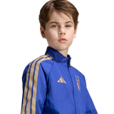 ADIDAS - Italy Home Anthem Jacket Kids - Blue - image 4