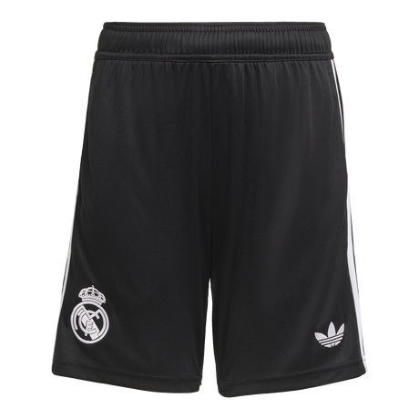 ADIDAS - Real Madrid 25/26 Third Goalkeeper Kids Kit - Black - image 4