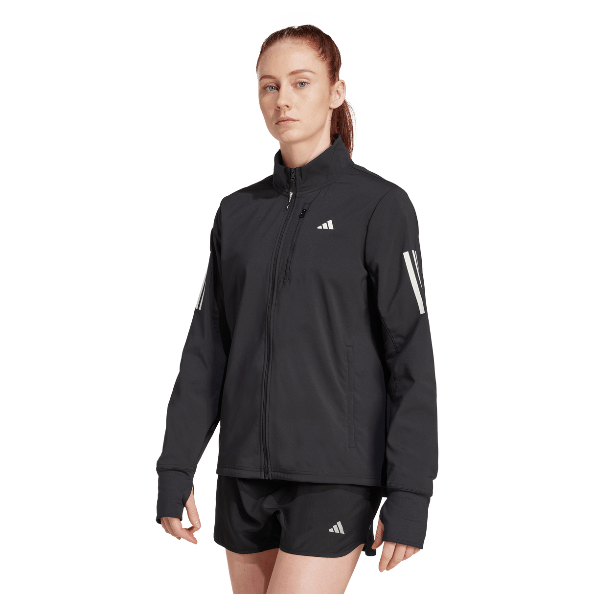 ADIDAS - Own The Run Winterized Jacket - Donna - Black - image 2