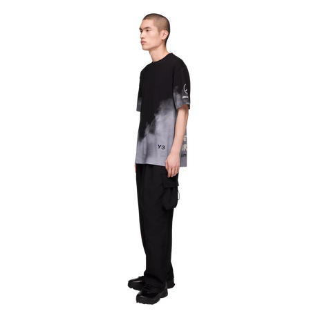ADIDAS - Y-3 Mercedes - Amg Petronas Formula 1 Team Tour Short Sleeve Tee - Black - image 5