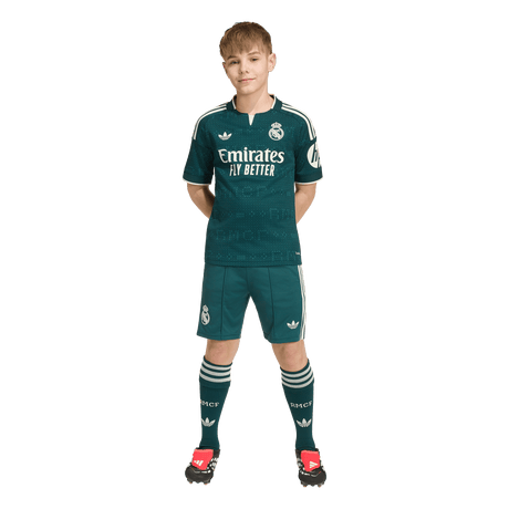 ADIDAS - Real Madrid 26/27 Away Kids Kit - Blue - image 6