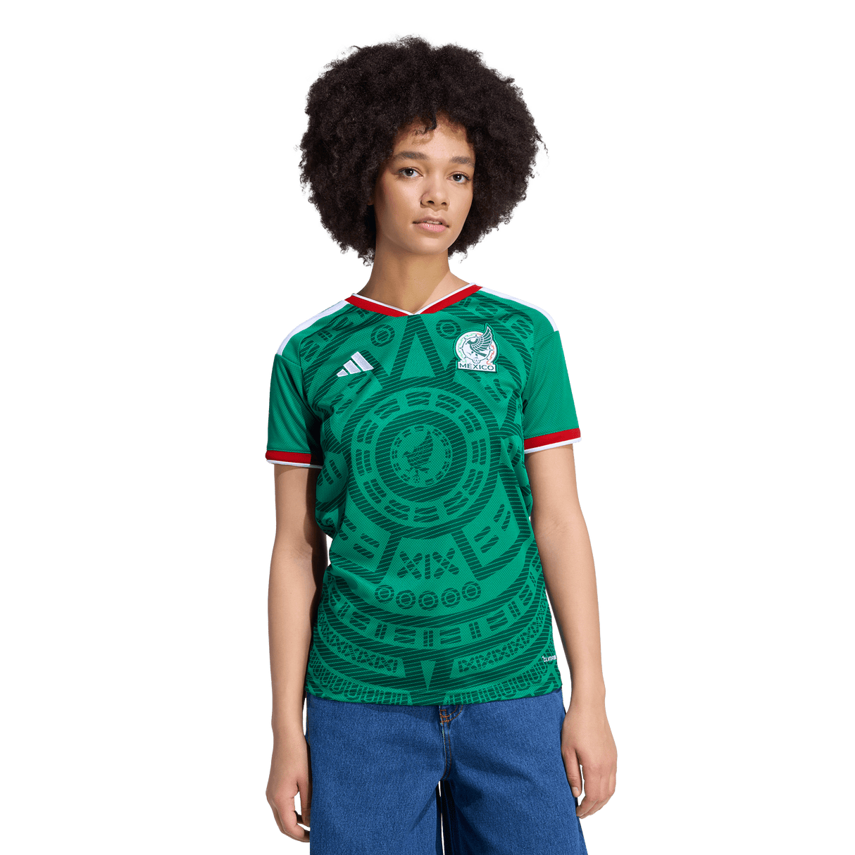 ADIDAS - Maglia Home Mexico 26 - Donna - Green - image 3