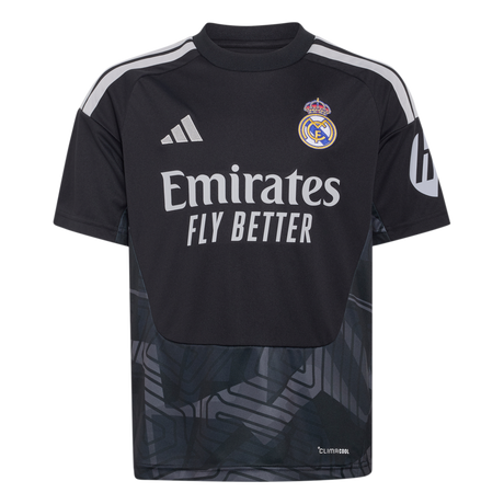 ADIDAS - Real Madrid 26/27 Home Goalkeeper Kids Kit - Black - image 1
