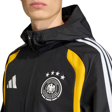 ADIDAS - Germany 26 Tiro All Weather Jacket - Uomo - Black - image 7