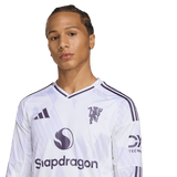 ADIDAS - Maglia A Manica Lunga Away Manchester United 25/26 - Uomo - White - image 6