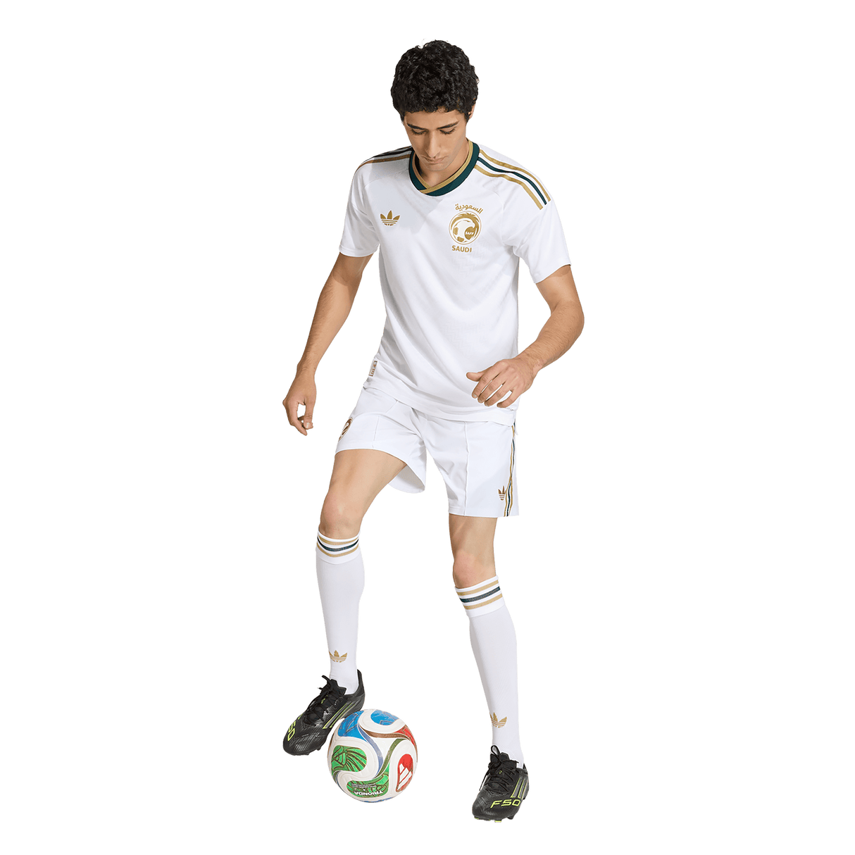 ADIDAS - Saudi Arabia 26 Away Authentic Jersey - Uomo - White - image 5