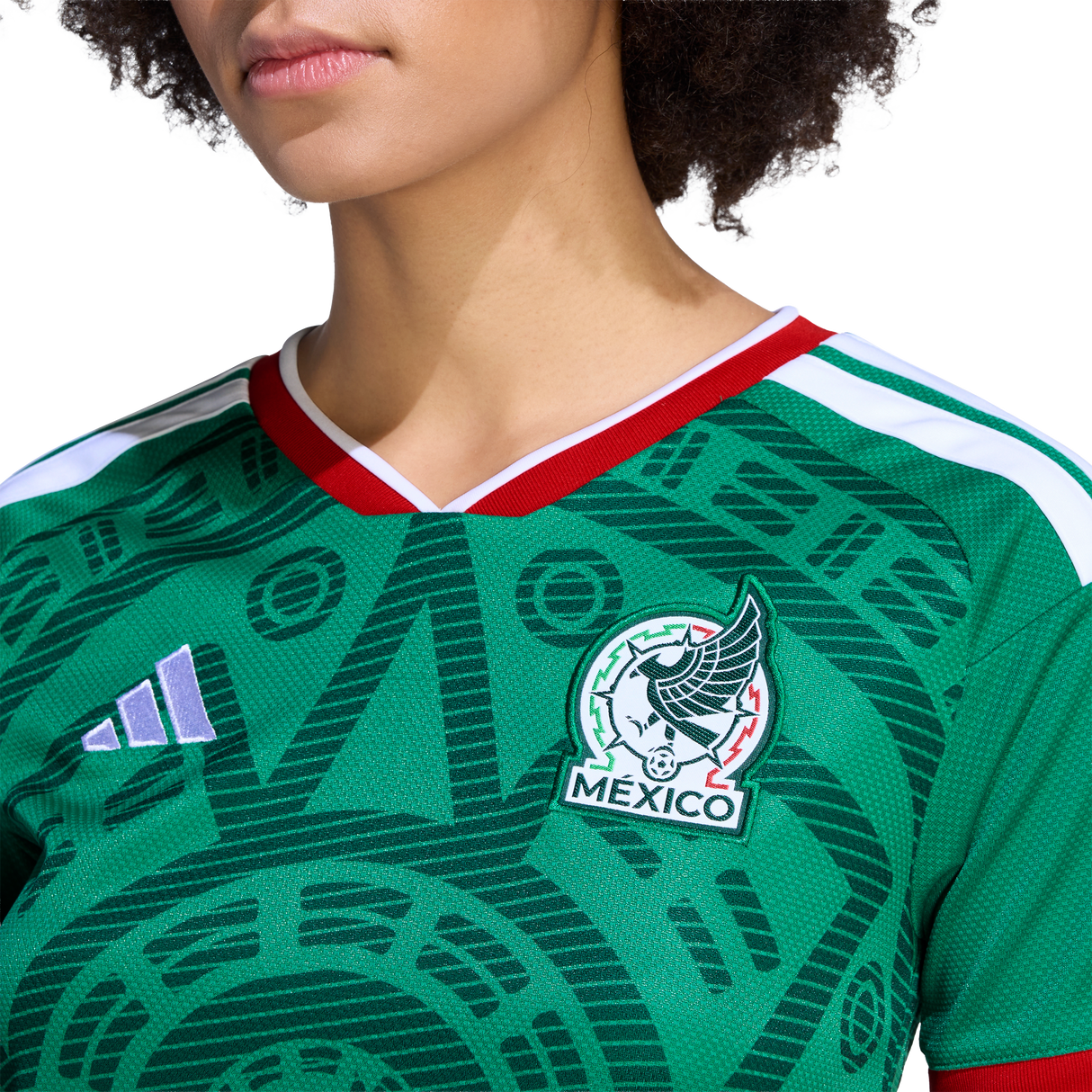 ADIDAS - Maglia Home Mexico 26 - Donna - Green - image 6