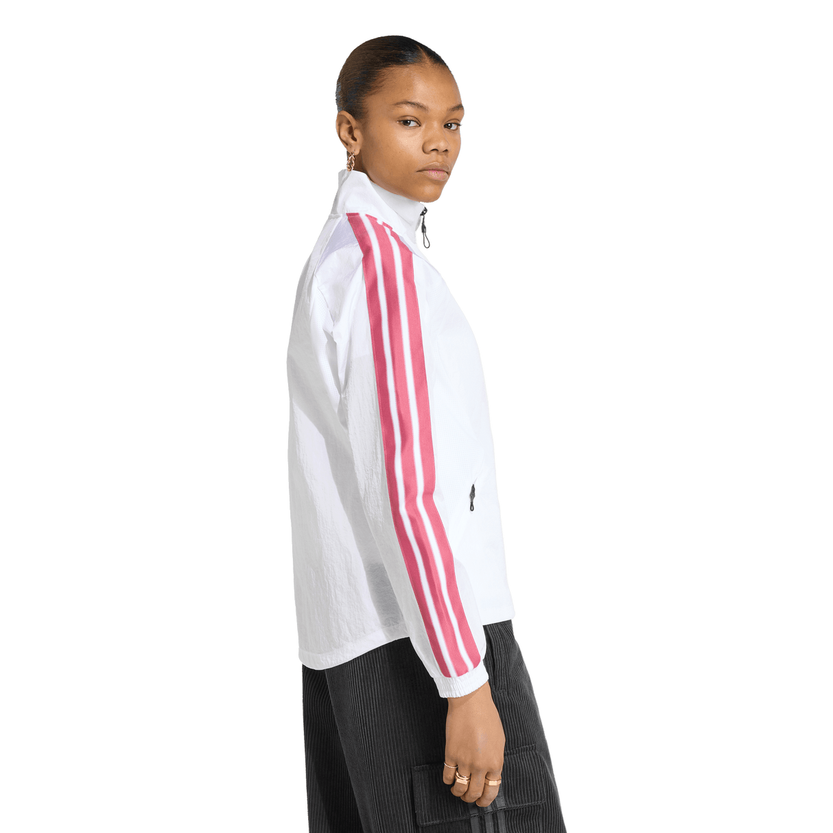 ADIDAS - Real Madrid Home Anthem Jacket - Donna - White - image 3