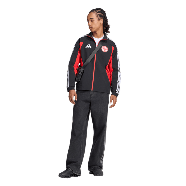 ADIDAS - Eintracht Frankfurt Home Anthem Jacket - Uomo - Black - image 6