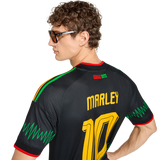ADIDAS - Maglia Da Trasferta X Bob Marley Giamaica 26 - Uomo - Black - image 7