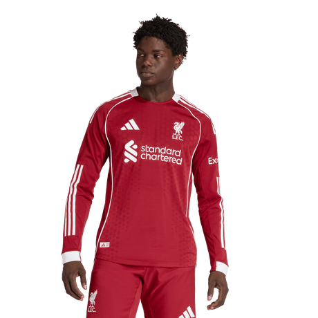 ADIDAS - Liverpool Fc 25/26 Home Authentic Jersey Longsleeve - Uomo - Black - image 3