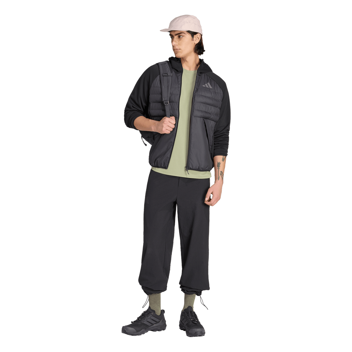ADIDAS - TERREX Multi Clima365 Insulated Hybrid Hooded Jacket - Uomo - Black - image 4