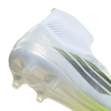 ADIDAS - Scarpe Da Calcio Per Terreni Naturali Compatti/Superfici In Erba Artificiale F50 Sparkfusion Pro Mid Cut - Donna - White - image 7