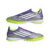 ADIDAS - F50 League Stivali Turf Senza Lacci - Purple - image 9