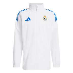 ADIDAS - Real Madrid 25/26 Tiro25 Competition All Weather Jacket - Uomo - White - image 1