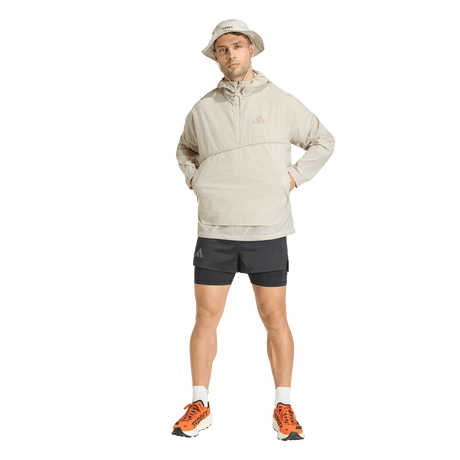 ADIDAS - TERREX Xploric Clima365 Wind Anorak - Uomo - Beige - image 5