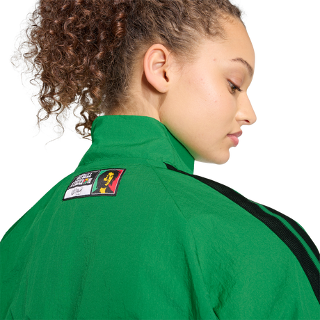 ADIDAS - Jamaica X Bob Marley Home Anthem Jacket - Donna - Green - image 6