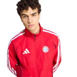 ADIDAS - Fc Bayern Muenchen Home Anthem Jacket - Uomo - Red - image 5
