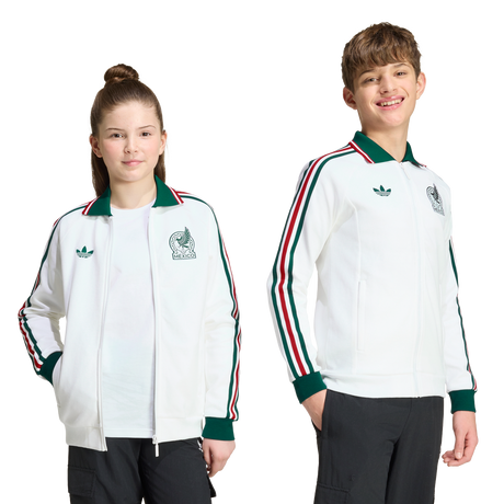 ADIDAS - Mexico Away Anthem Jacket Kids - White - image 8