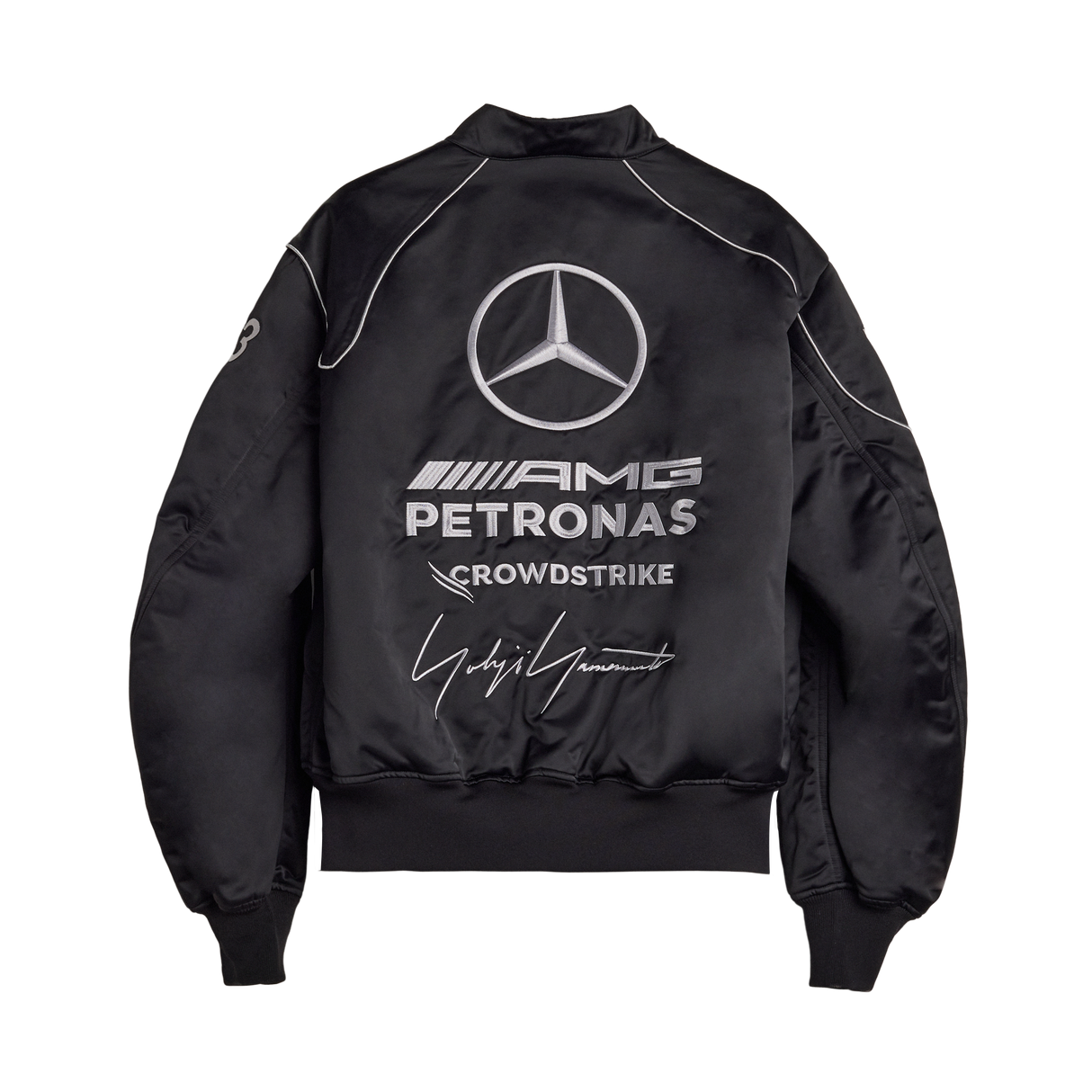 ADIDAS - Y-3 Mercedes - Amg Petronas Formula 1 Team Jacket - Black - image 9