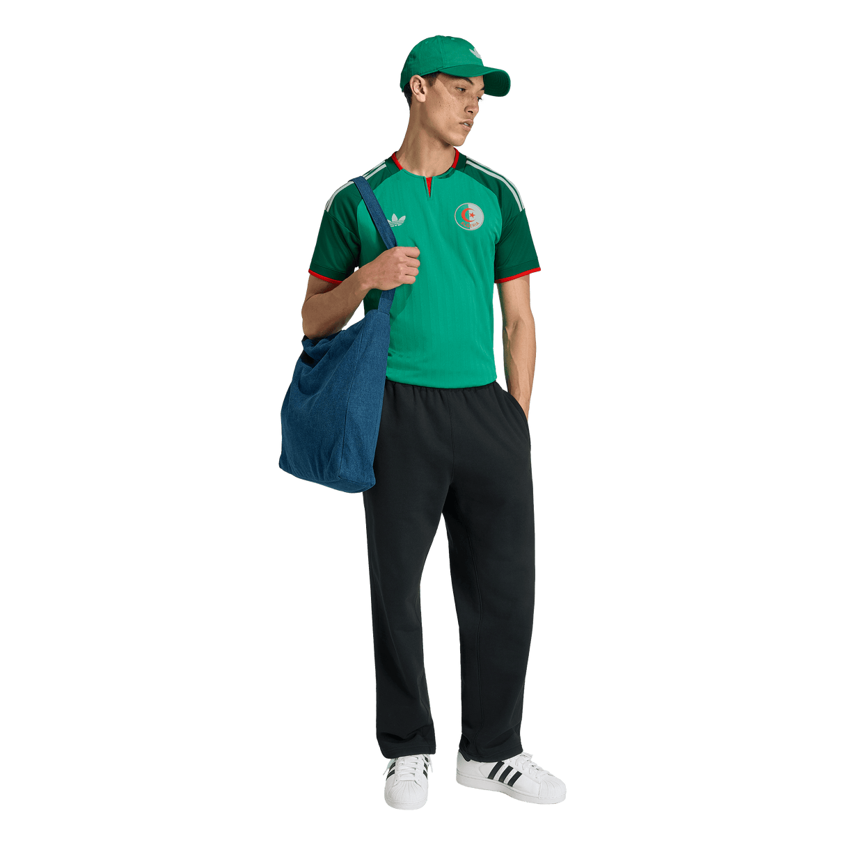 ADIDAS - Algeria 26 Away Jersey - Uomo - Black - image 5