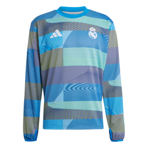 ADIDAS - Real Madrid 25/26 Pre-Match Warm Top - Uomo - Blue - image 1