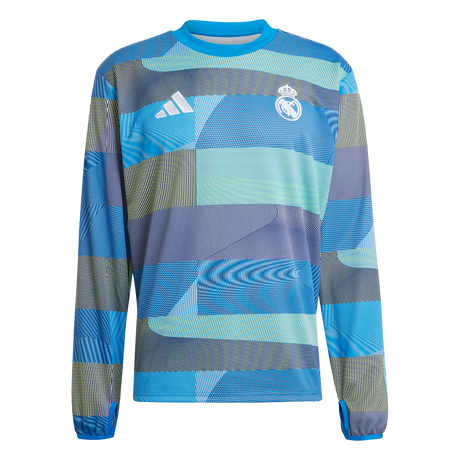 ADIDAS - Real Madrid 25/26 Pre-Match Warm Top - Uomo - Blue - image 1