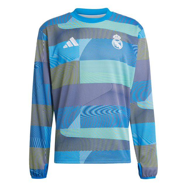 ADIDAS - Real Madrid 25/26 Pre-Match Warm Top - Uomo - Blue - image 1
