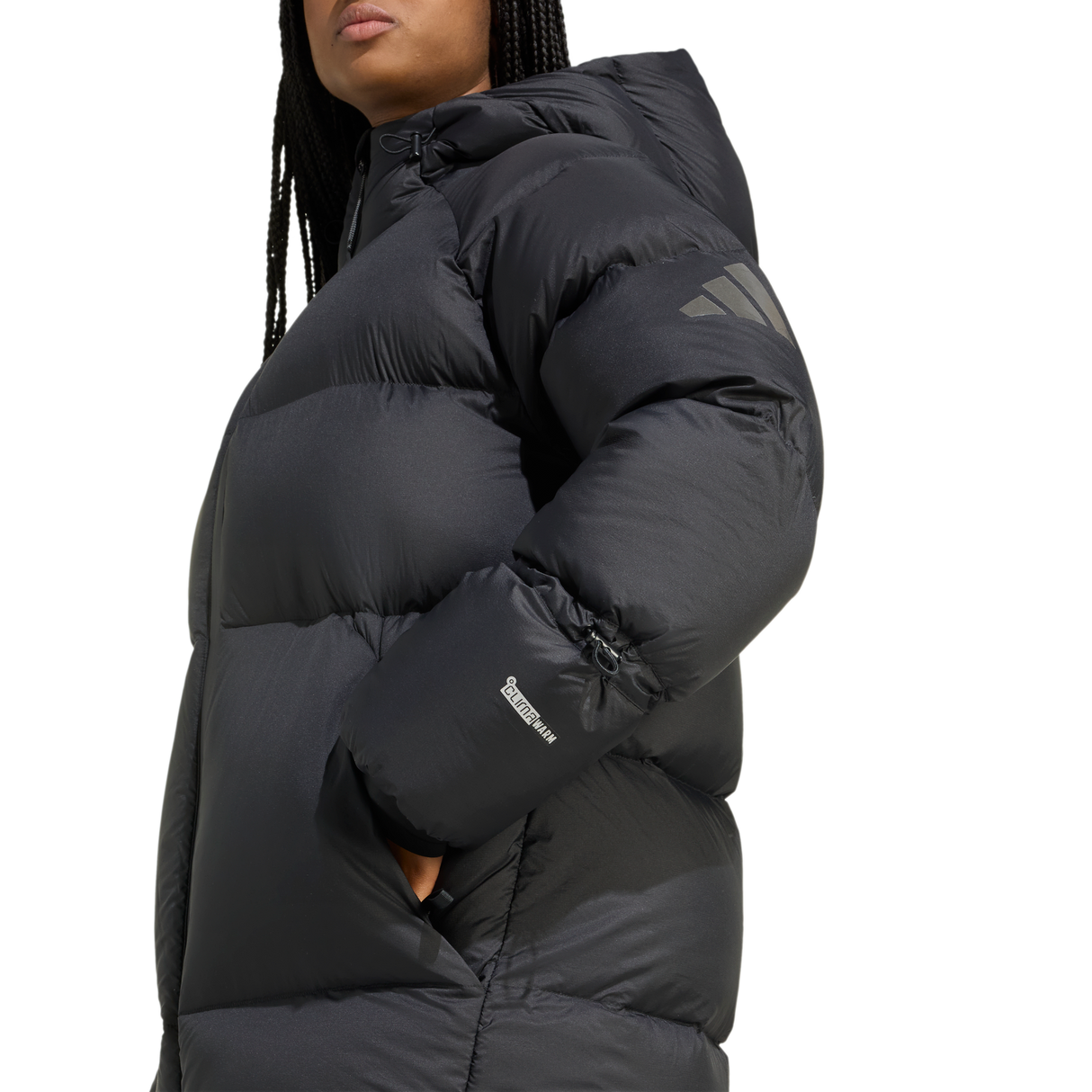 ADIDAS - Myshelter CLIMAWARM Down Parka - Donna - Black - image 5