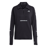 ADIDAS - Maglia Da Running Adi365 CLIMAWARM+ Half Zip - Donna - Black - image 1