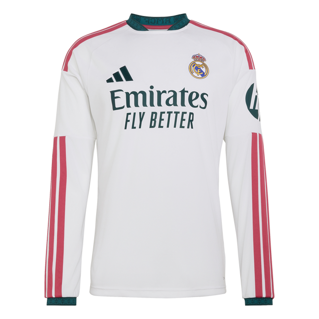 ADIDAS - Real Madrid 26/27 Home Jersey Long Sleeve - Uomo - White - image 1