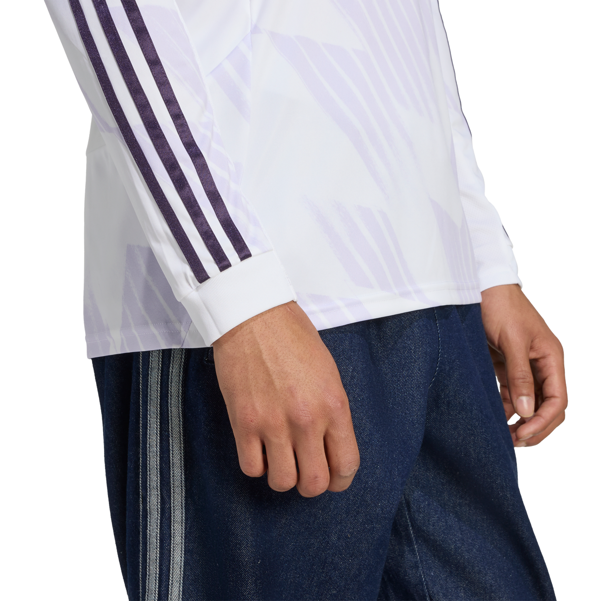 ADIDAS - Maglia A Manica Lunga Away Manchester United 25/26 - Uomo - White - image 7