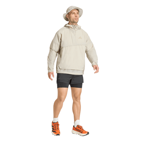 ADIDAS - TERREX Xploric Clima365 Wind Anorak - Uomo - Beige - image 4