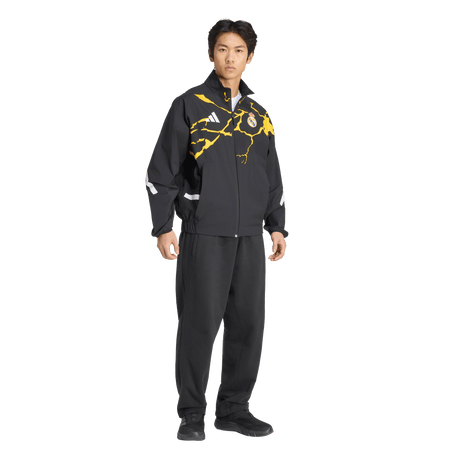 ADIDAS - Giacca Anthem Adidas Avengers Z.N.E. Real Madrid - Uomo - Black - image 4