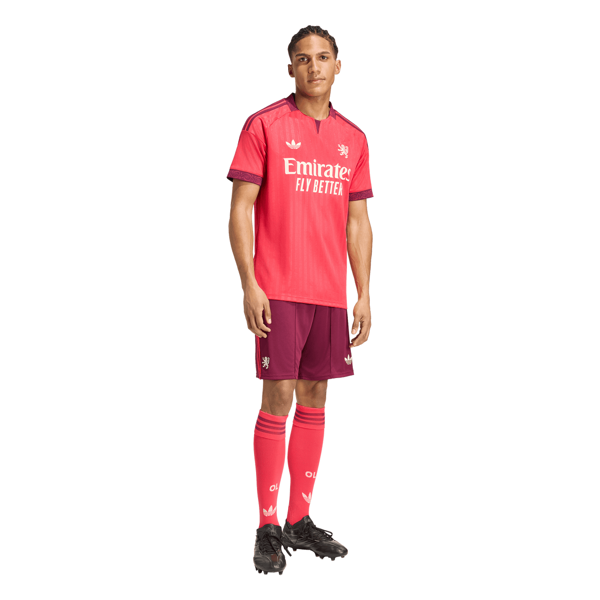 ADIDAS - Olympique Lyonnais 26/27 Away Jersey - Uomo - Pink - image 5