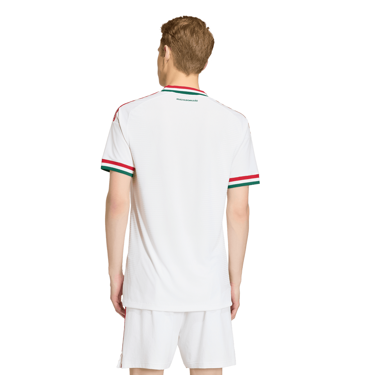 ADIDAS - Hungary 26 Away Authentic Jersey - Uomo - White - image 4